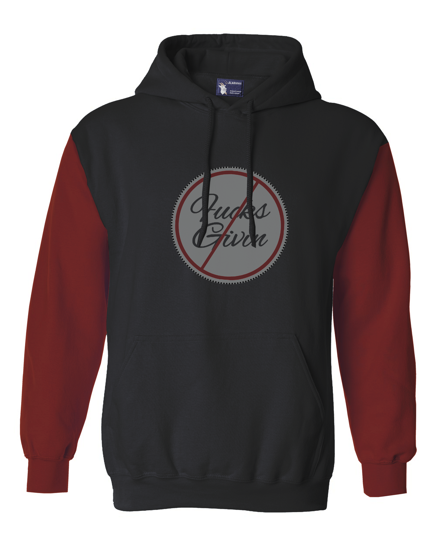 Zero F***s Given Varsity Hoodie